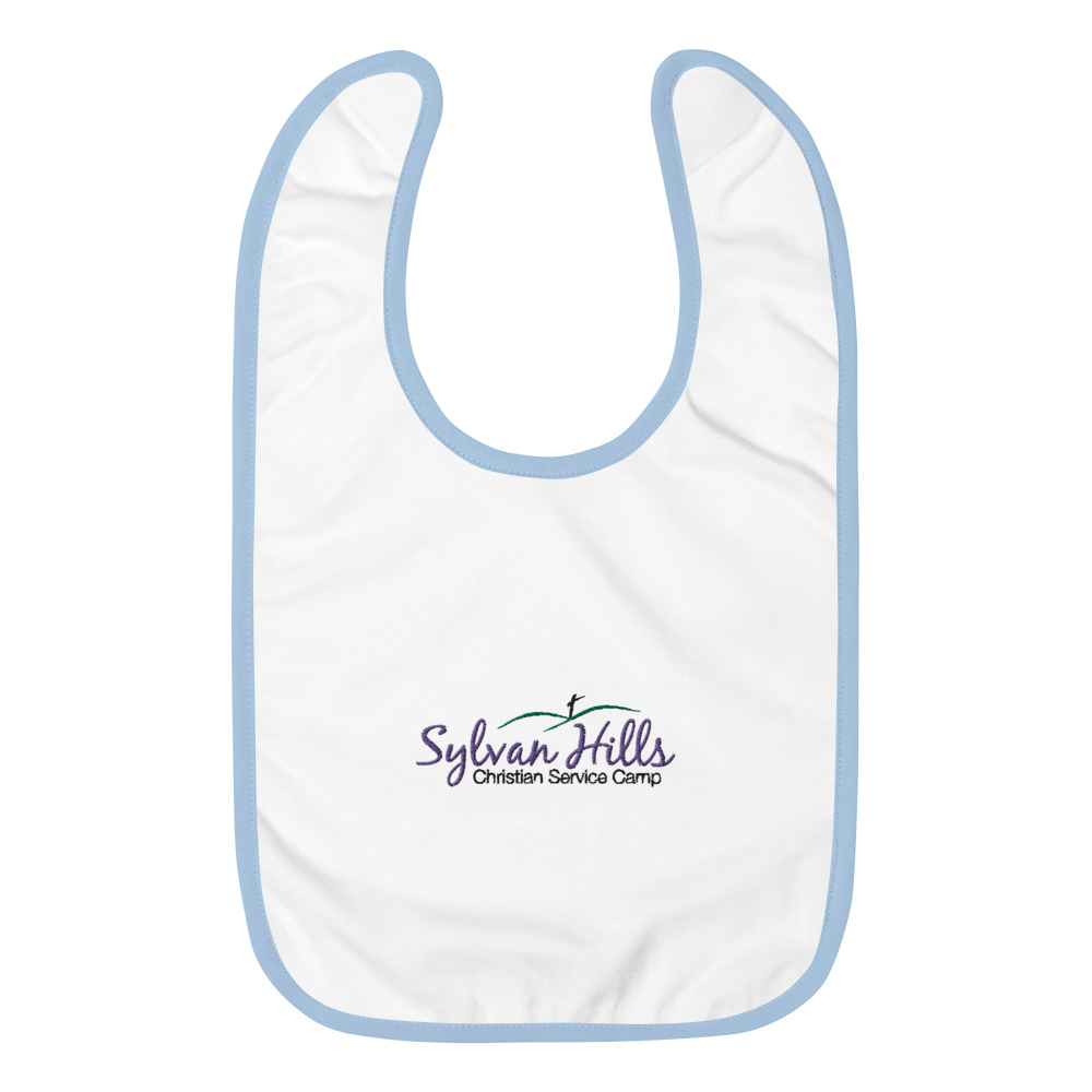 Download Sylvan Hills Embroidered Baby Bib Sylvan Hills Christian Service Camp Store