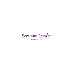 Servant Leader Sticker